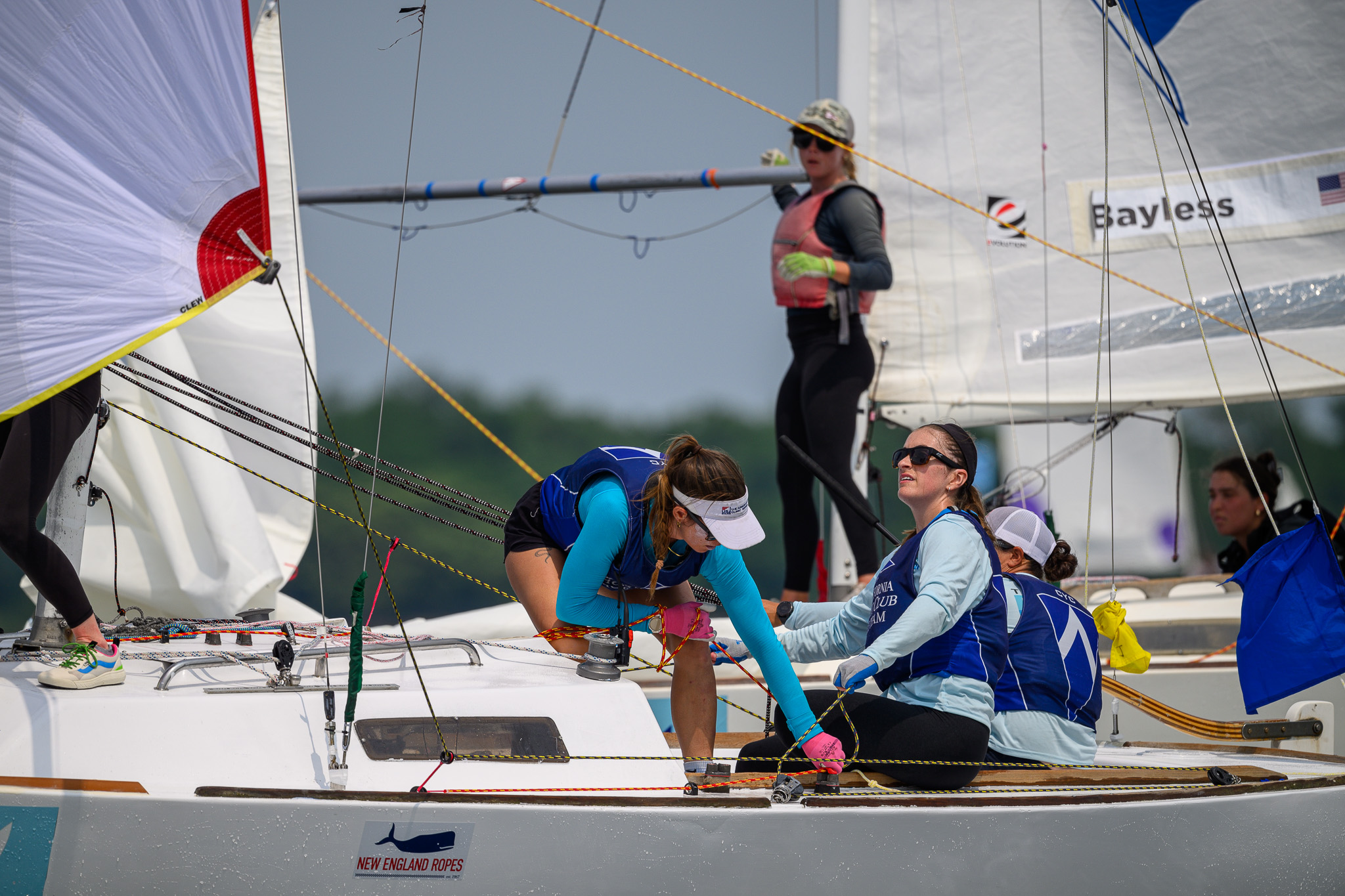 Afternoon racing action